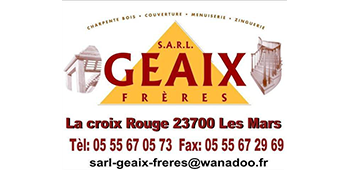 Menuiserie-charpente SARL GEAIX FRERES