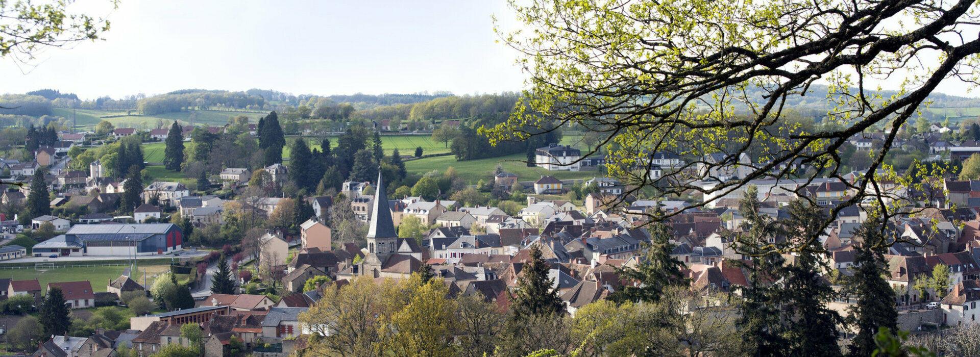 Bienvenue à Auzances, dans la Creuse